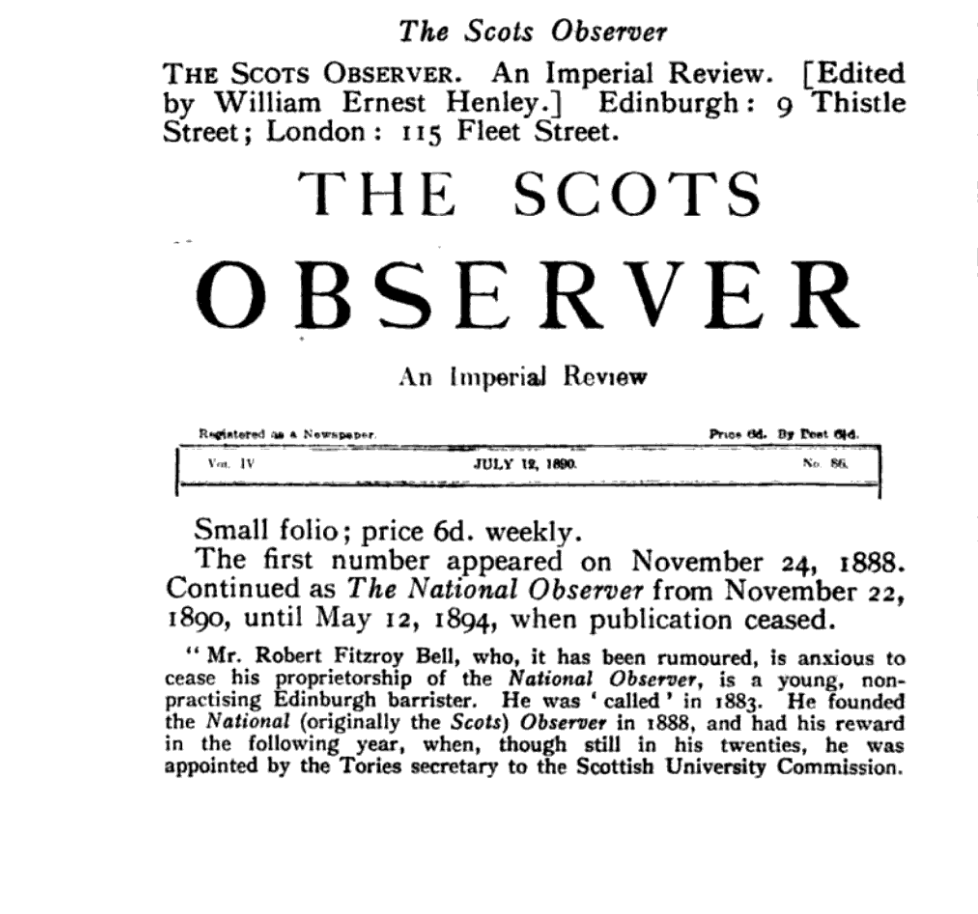 The Scots Observer